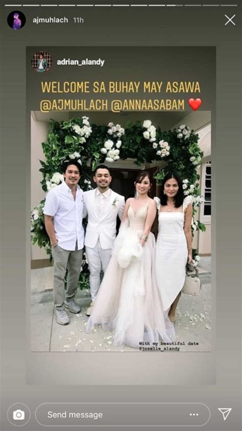 anna mabasa|LOOK: AJ Muhlach weds girlfriend Anna Mabasa.